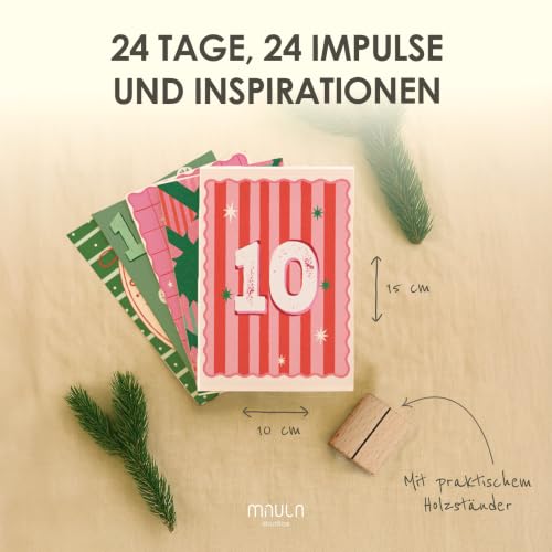 Achtsamkeits Adventskalender 2026 Designansicht