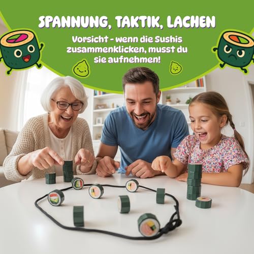 Maki Madness Sushi Magnetspiel Detailansicht