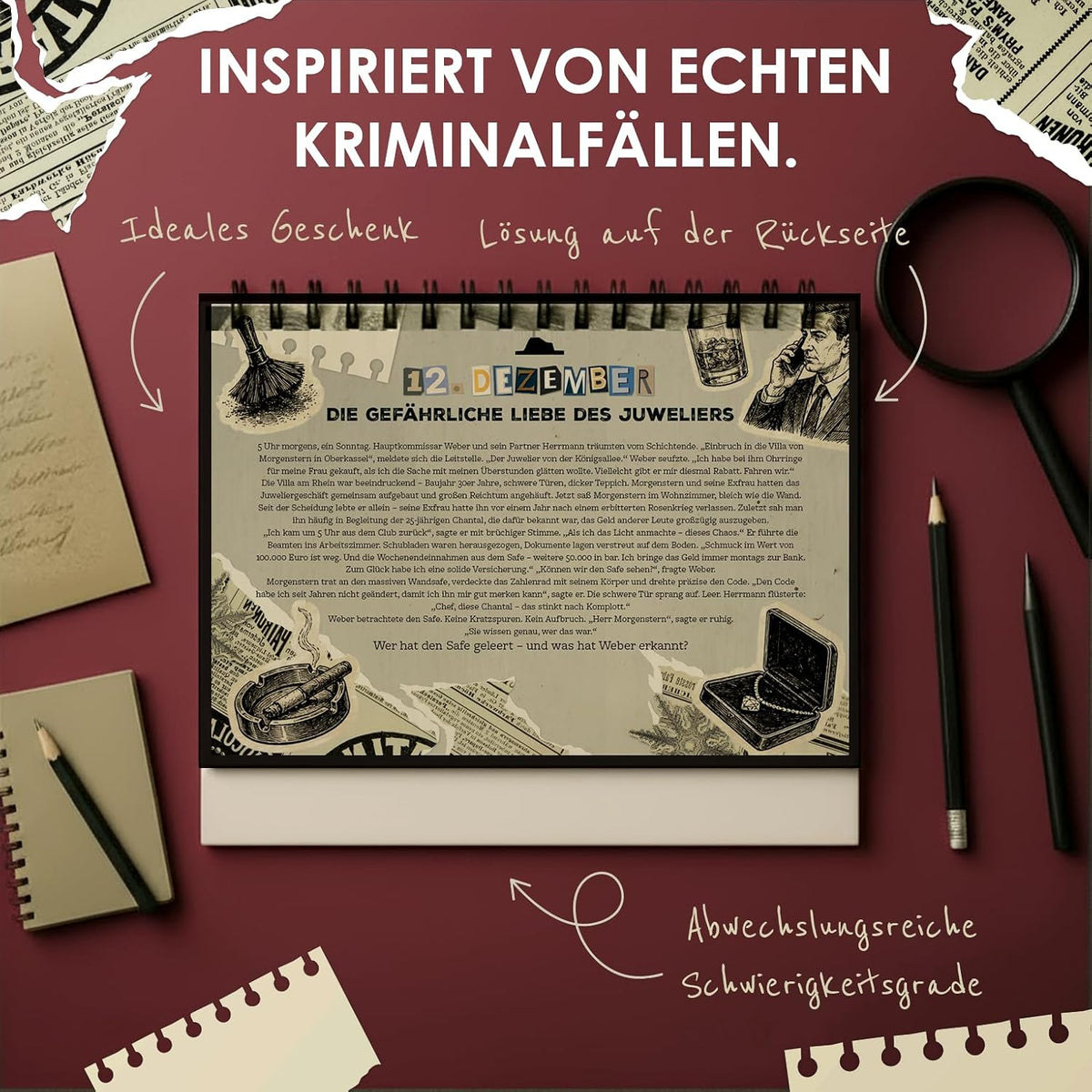 True Crime Adventskalender 2026 – 24 neue Fälle – Details, Bild 5