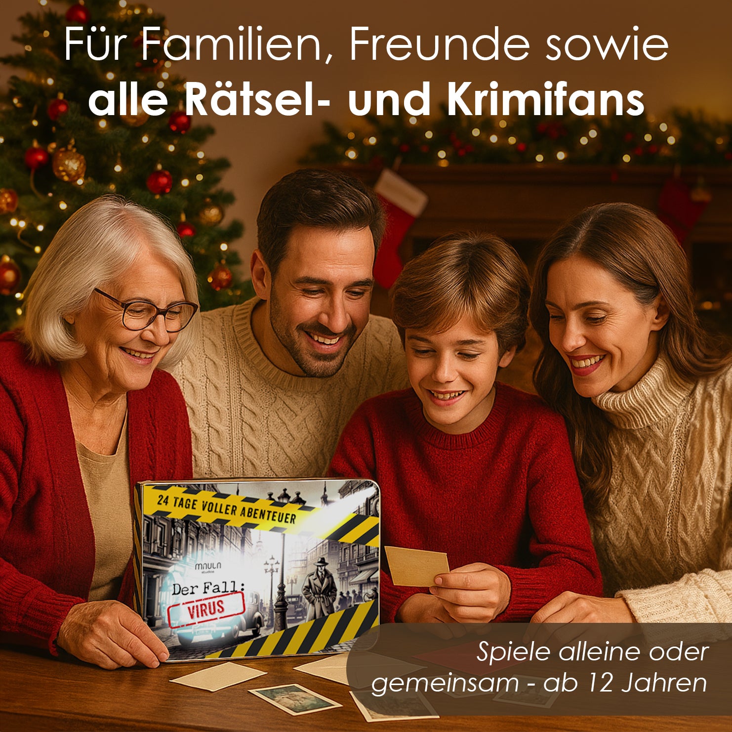 Rätsel Adventskalender 2025, Der Fall: Virus