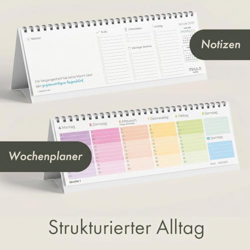 Tischkalender 2027 Rainbow Detailansicht