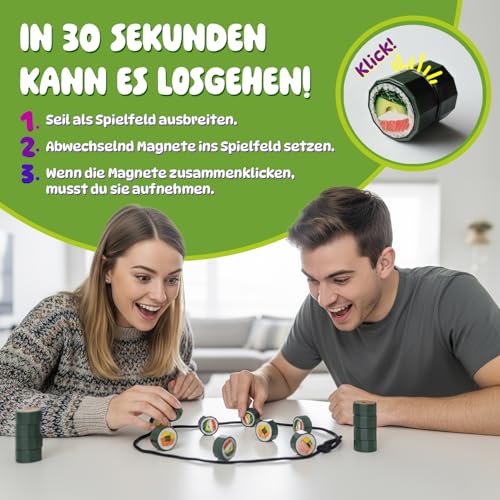 Maki Madness Sushi Magnetspiel Inhaltsansicht