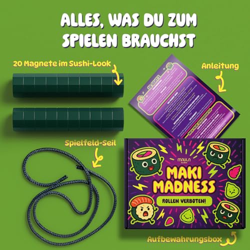 Maki Madness Sushi Magnetspiel Spielansicht