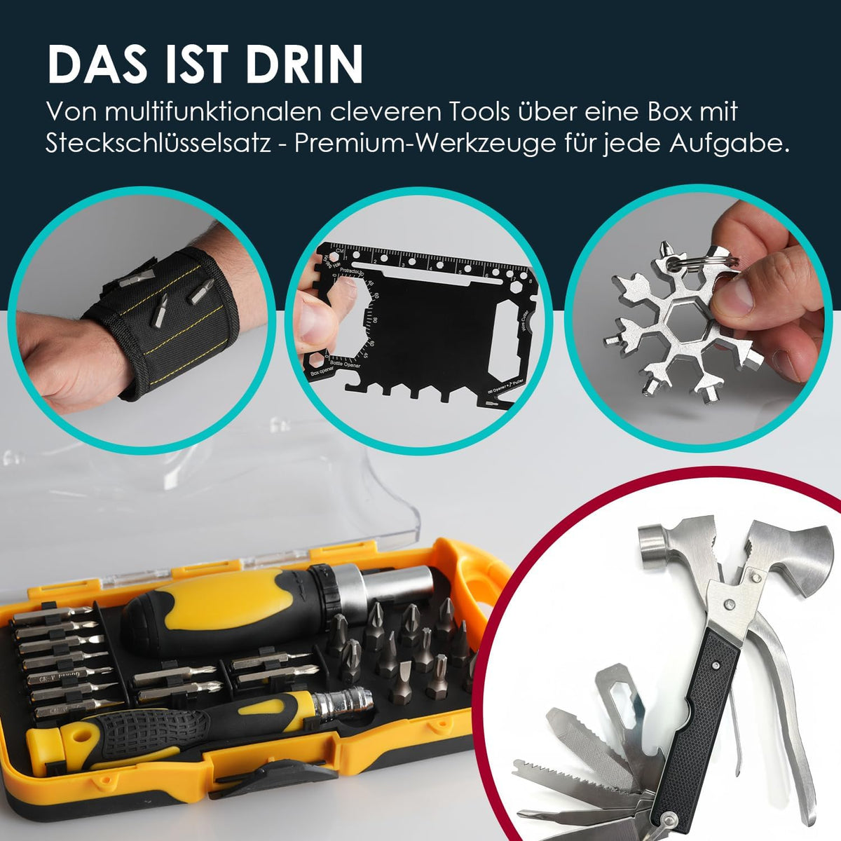 Werkzeug Adventskalender 2026 – 24 Tools für Heimwerker – Details, Bild 7