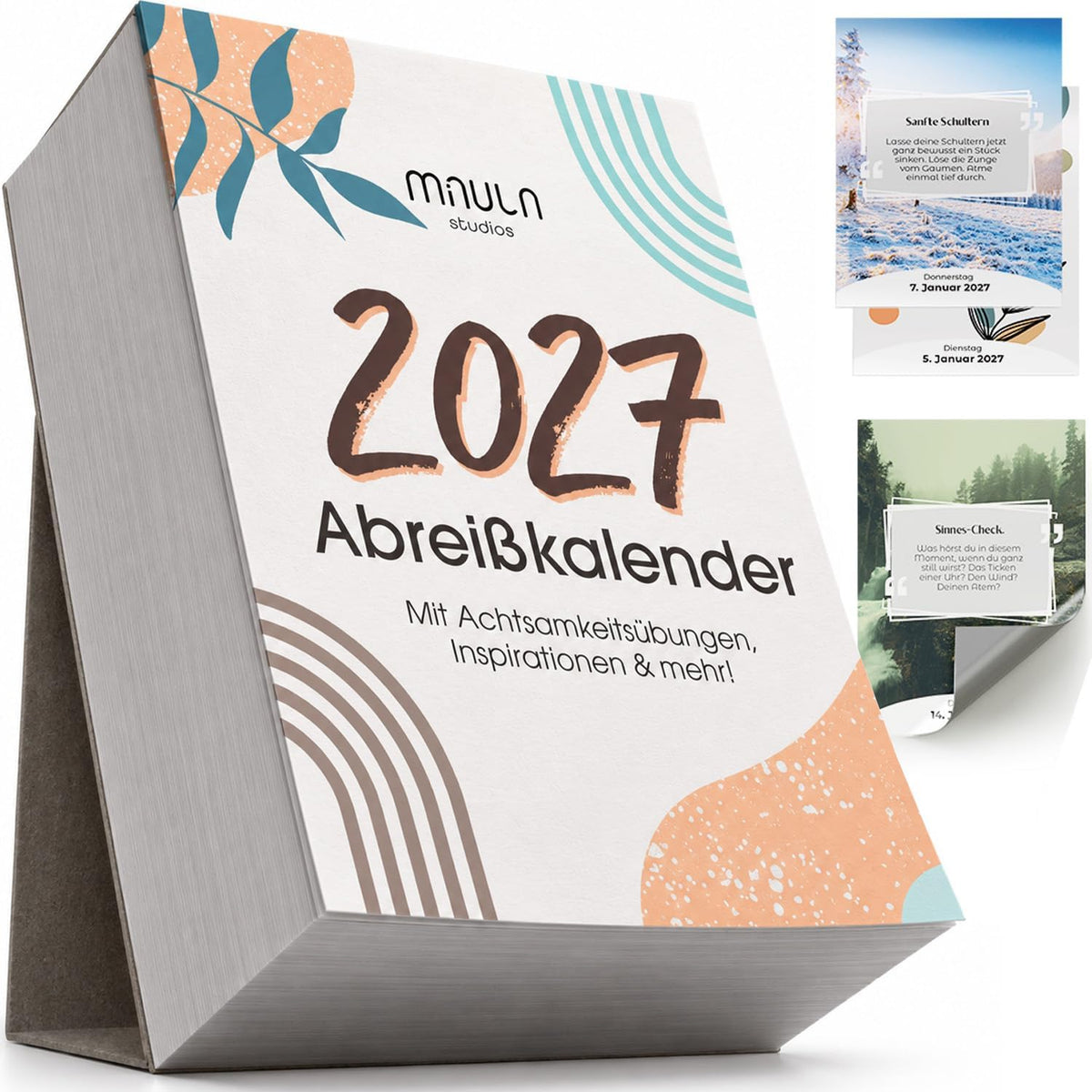 Achtsamkeits-Abreißkalender 2027 – 365 Impulse im neuen Design
