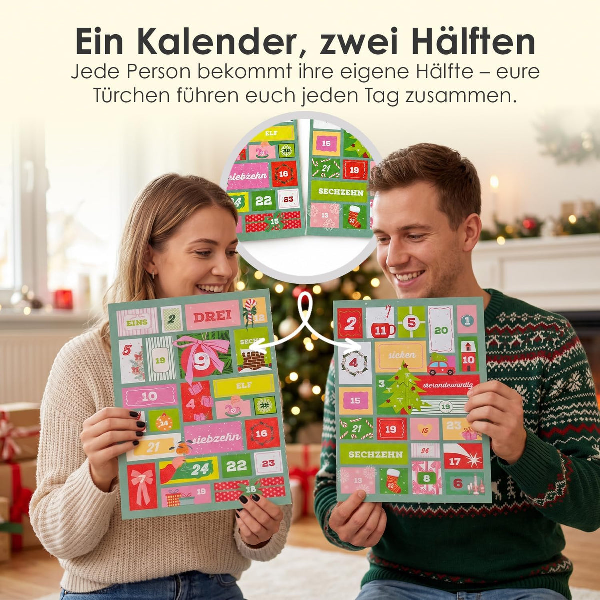 Paarzeit Adventskalender 2026 – 24 gemeinsame Momente – Details, Bild 2