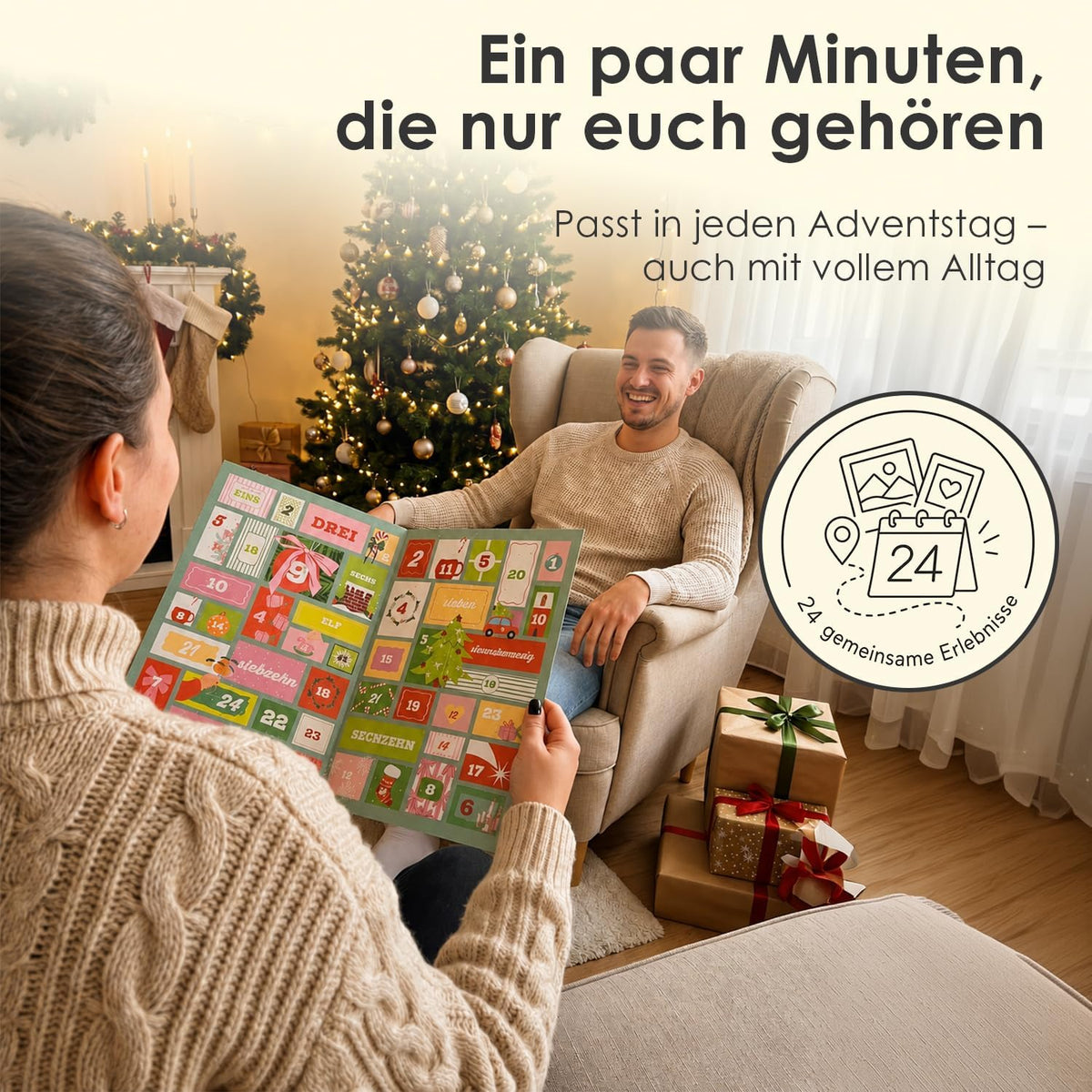 Paarzeit Adventskalender 2026 – 24 gemeinsame Momente – Details, Bild 5