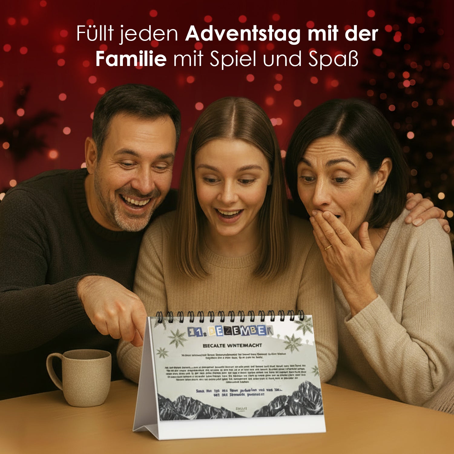 Rätsel Adventskalender 2025 – Krimi-Kalender mit 24 Textfällen