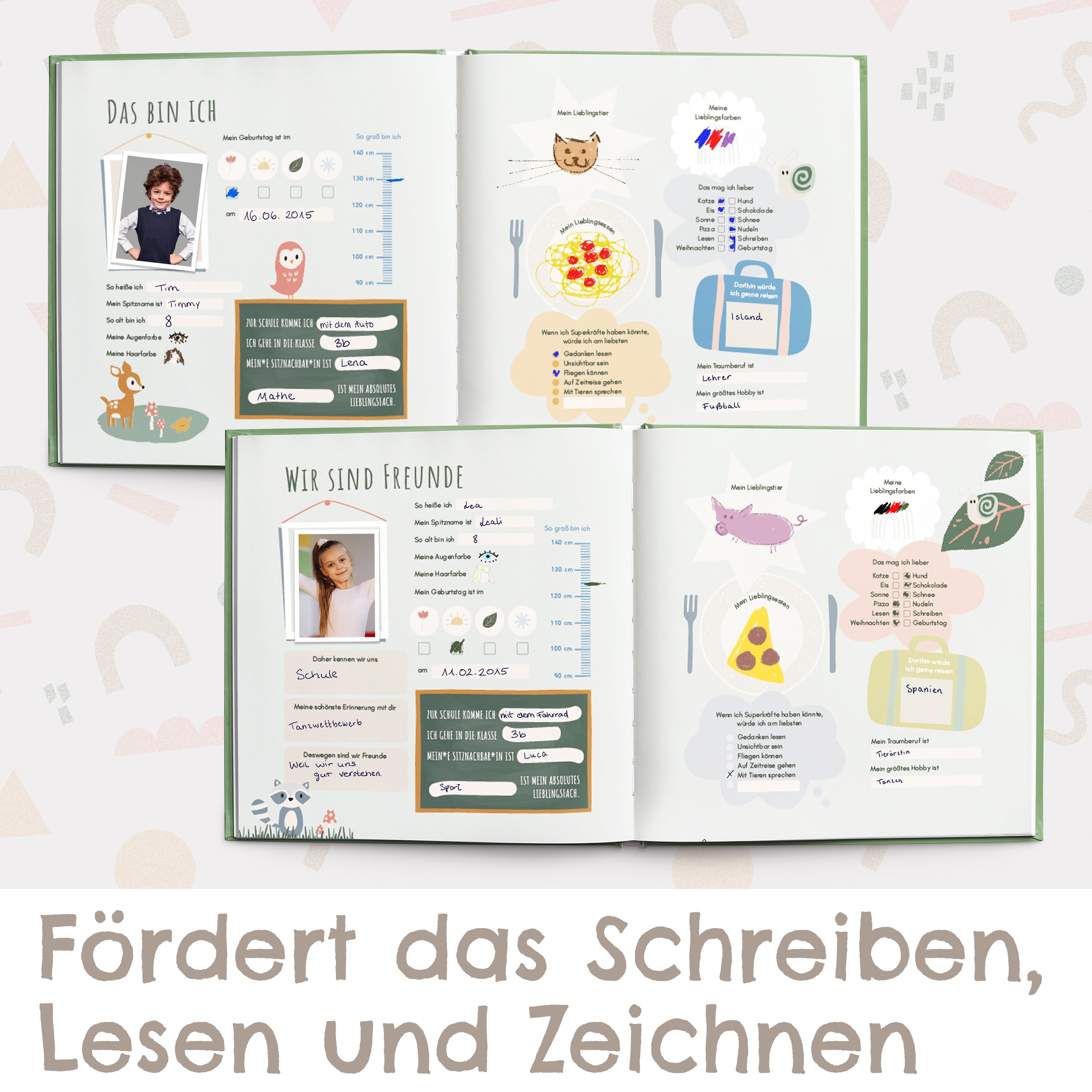 Freundschaftsbuch - Grundschule