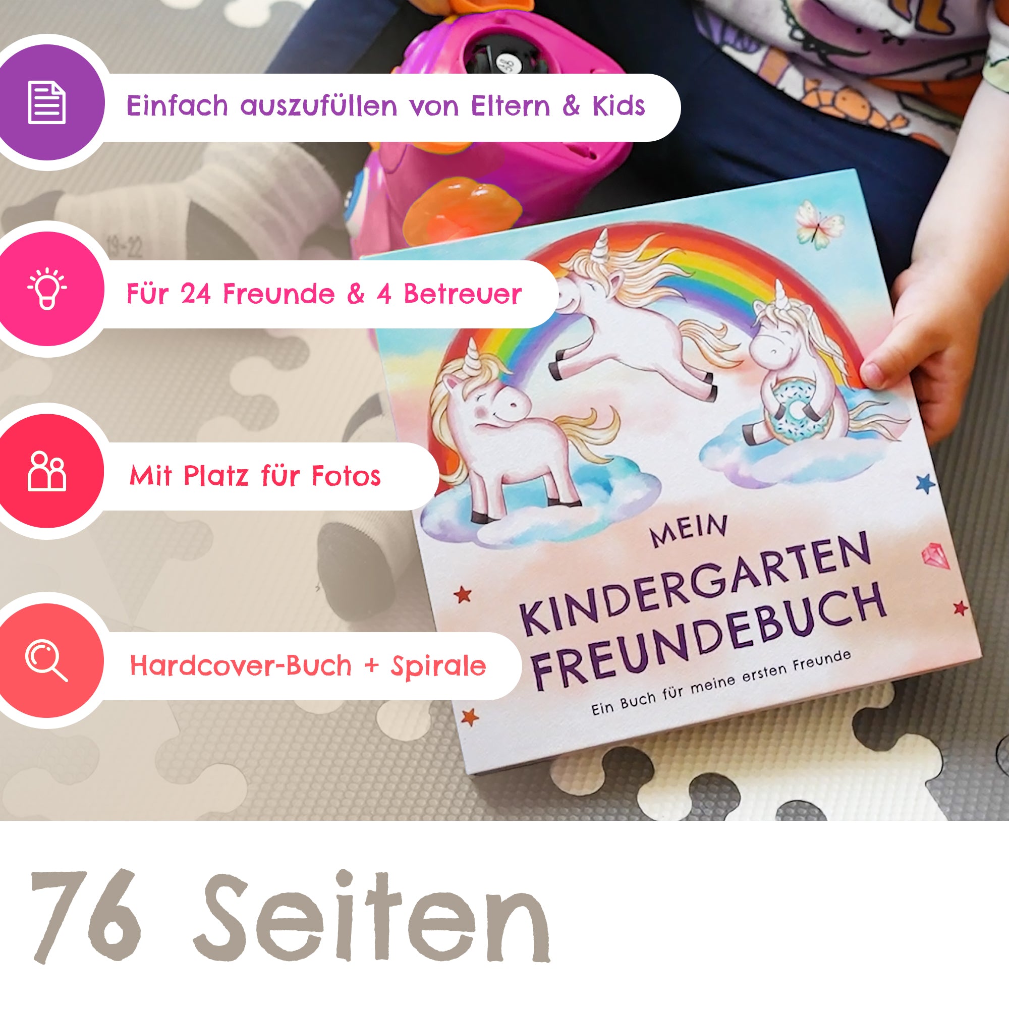 Kindergarten Freundebuch