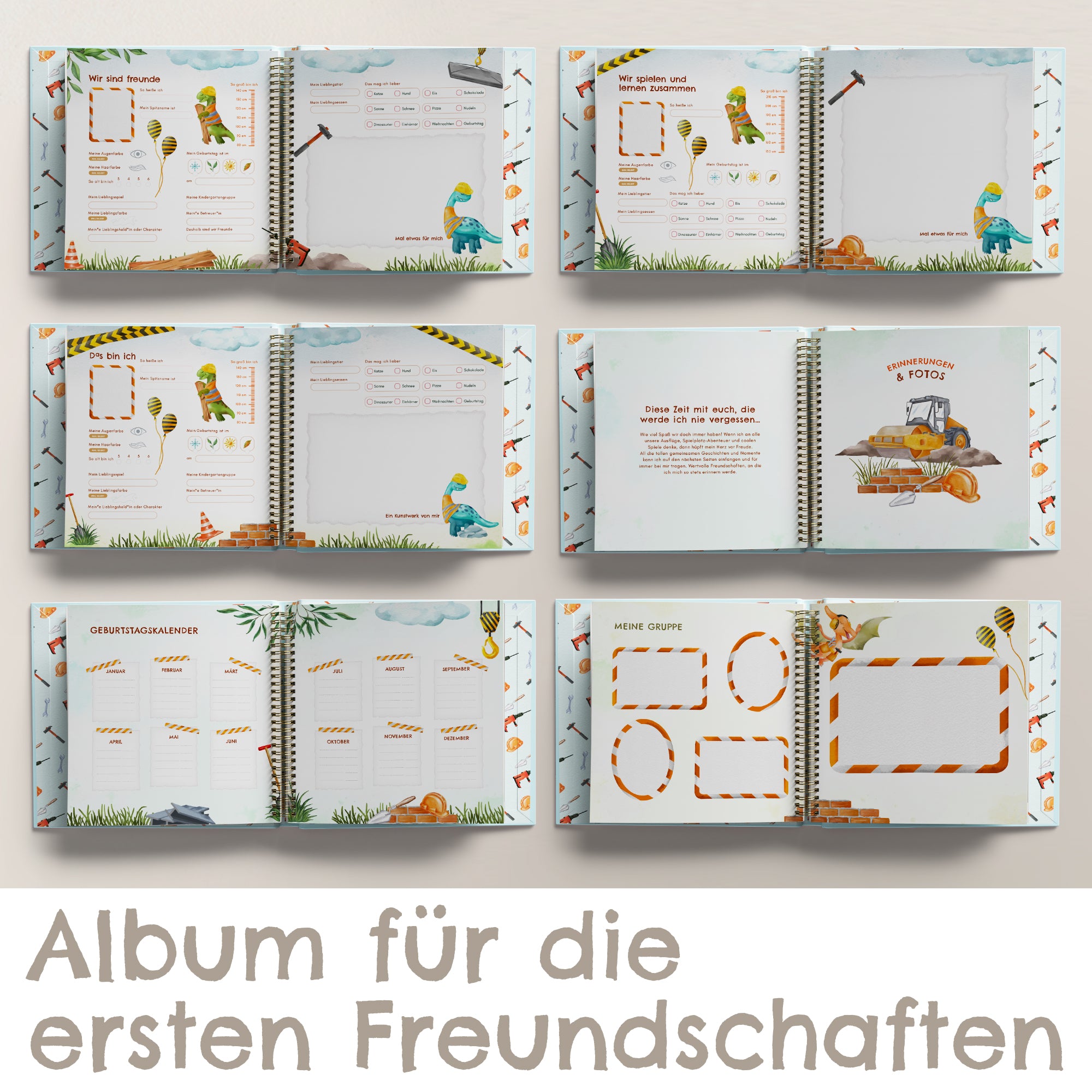 Kindergarten Freundebuch