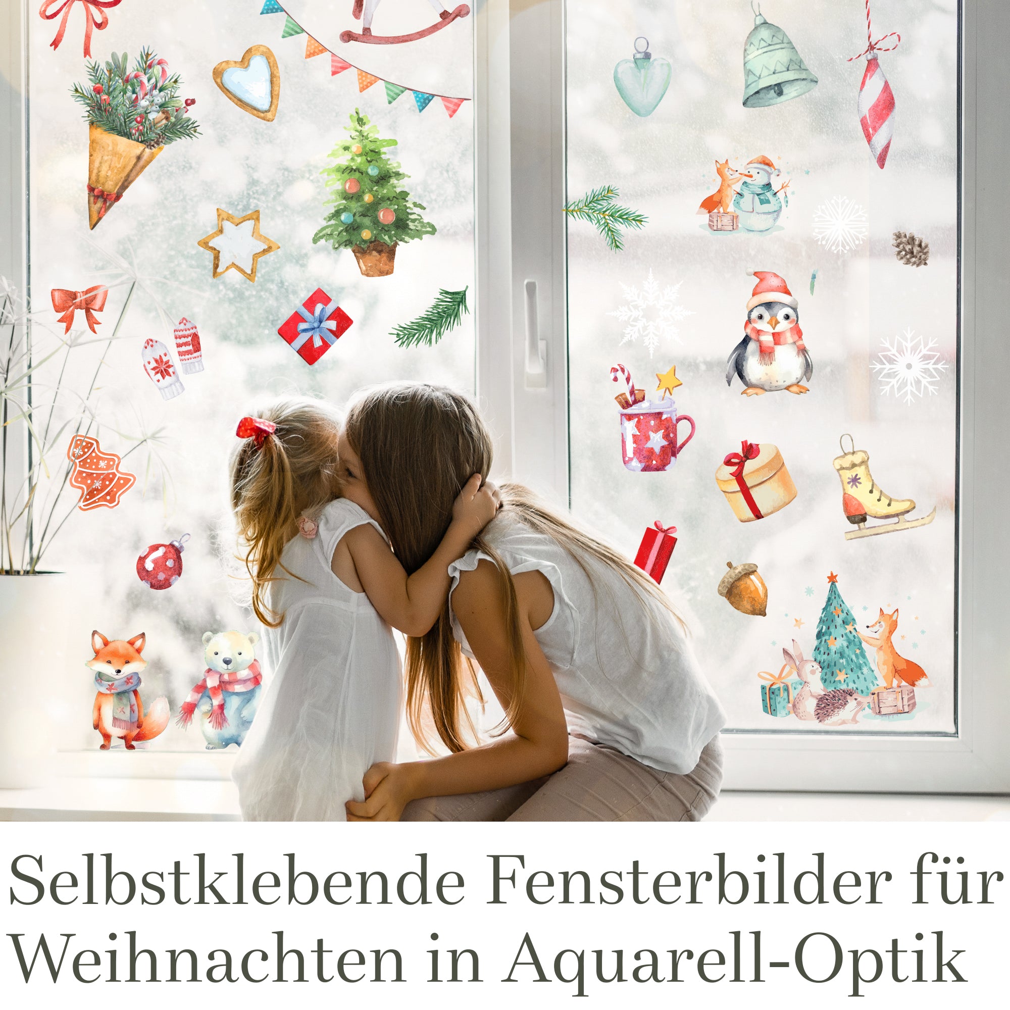 Fensterbilder Weihnachten