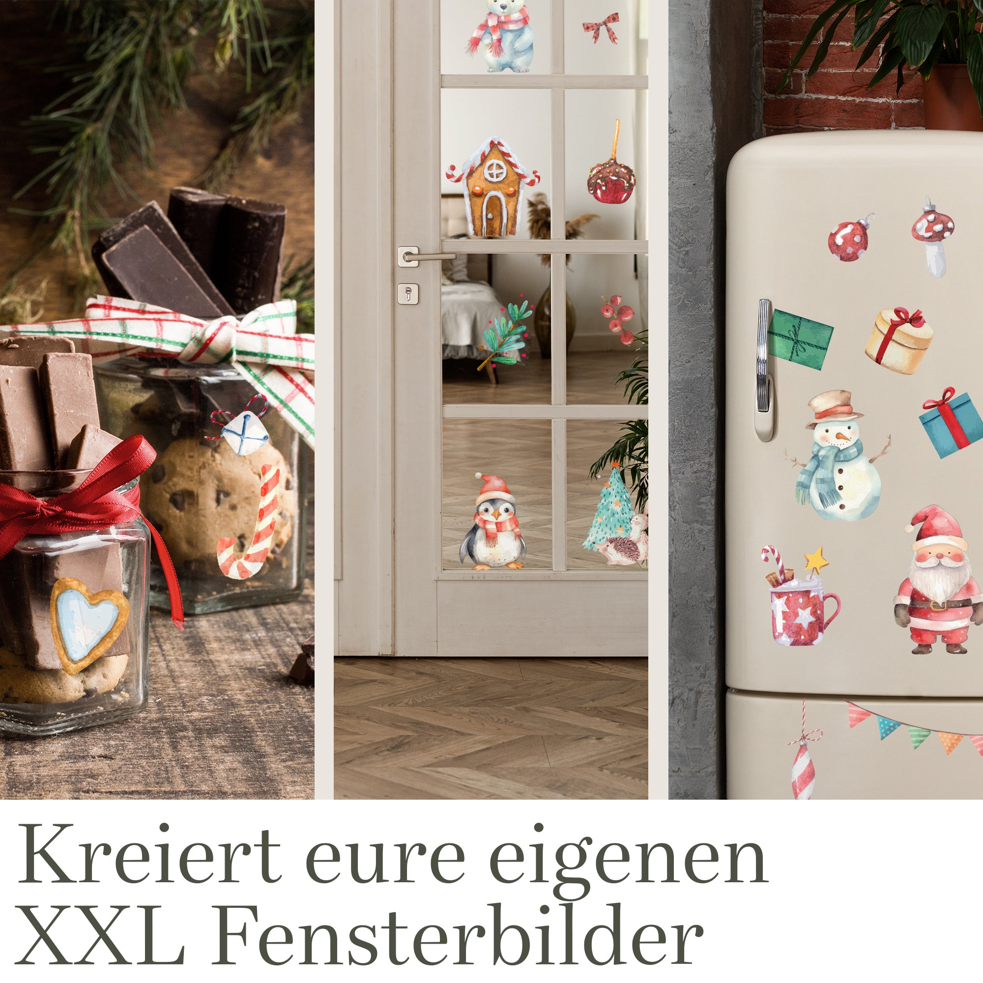 Fensterbilder Weihnachten