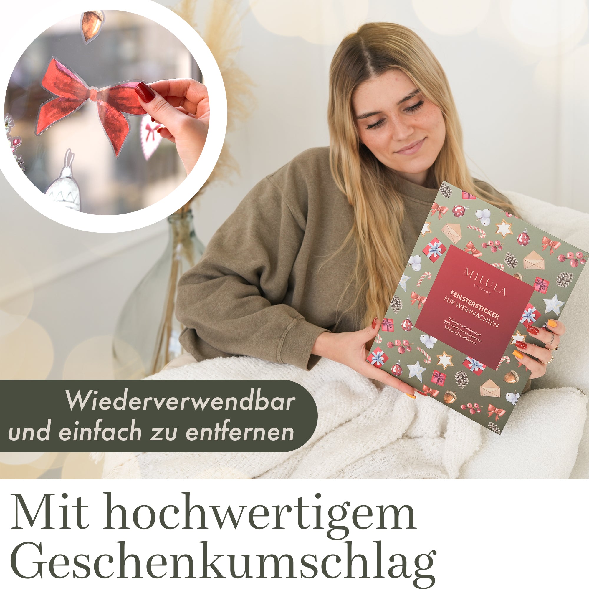 Fensterbilder Weihnachten