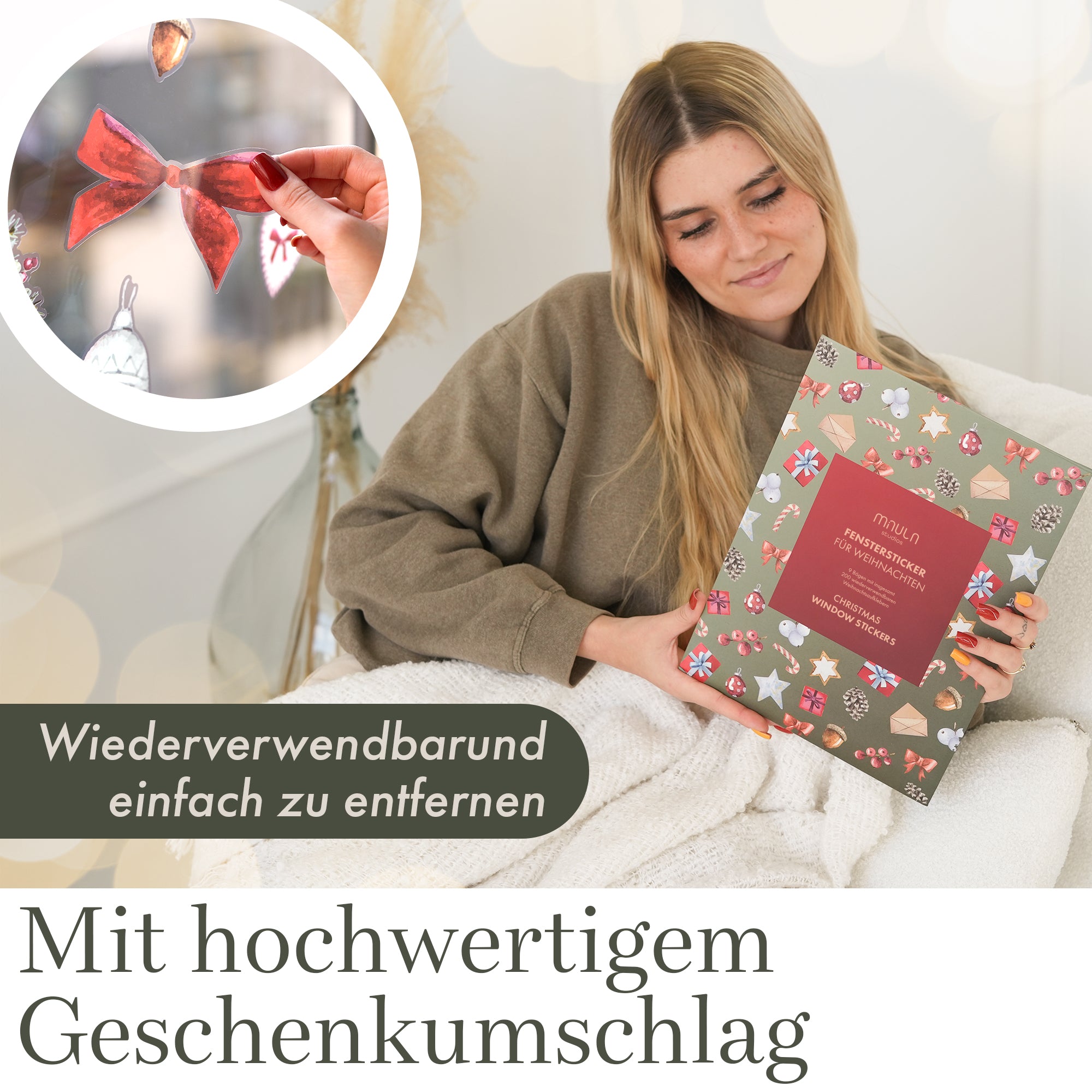 Fensterbilder Weihnachten