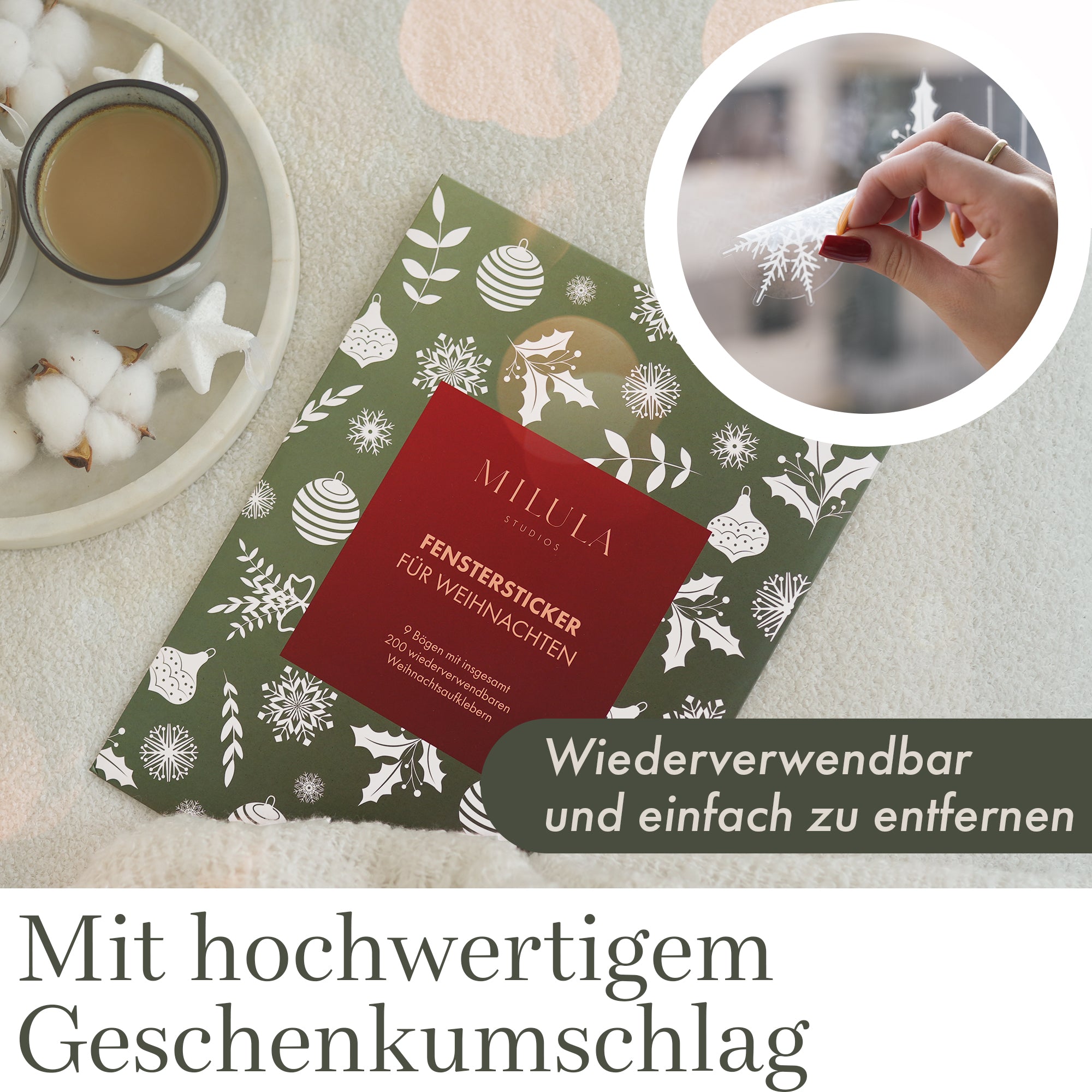 Fensterbilder Weihnachten