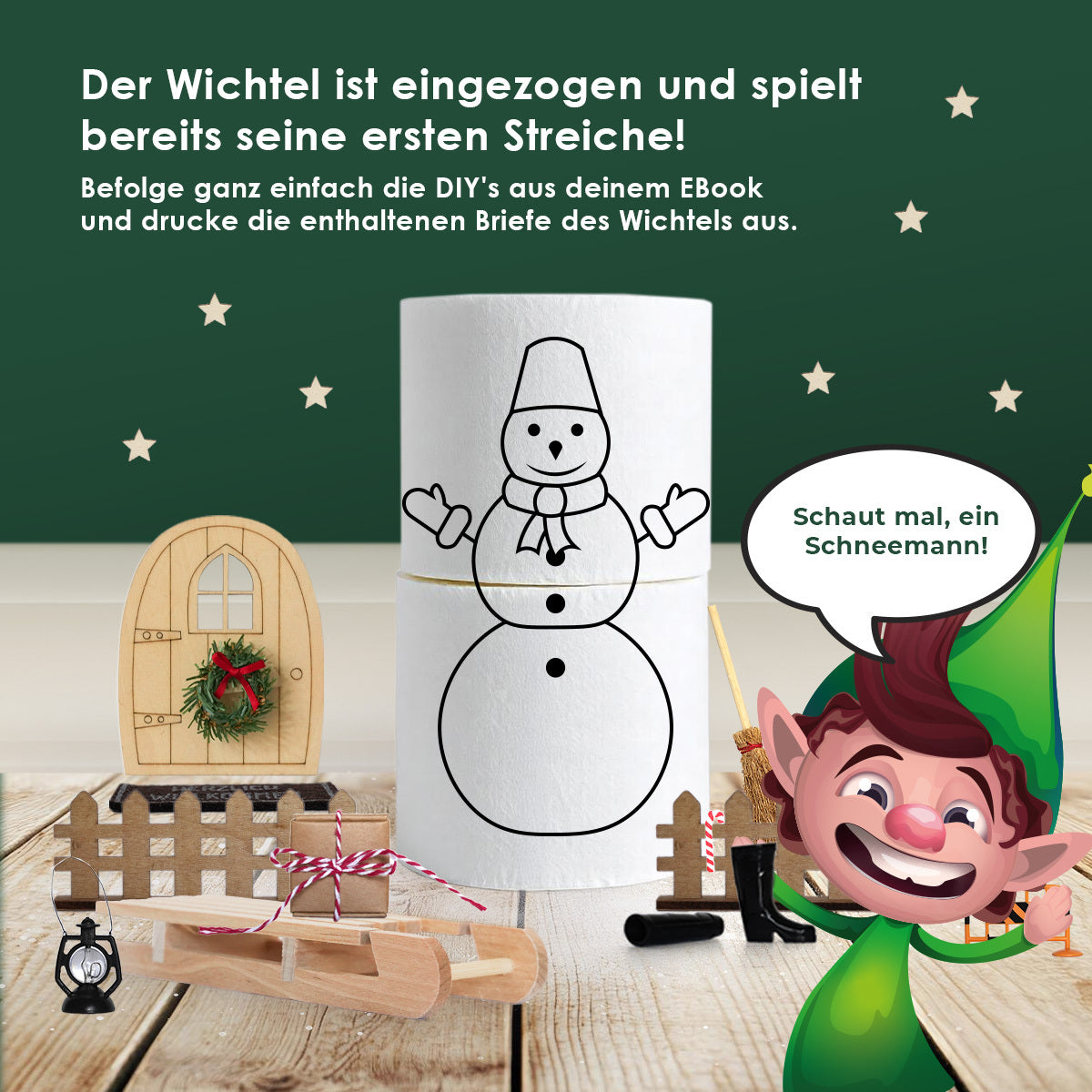 Wichtel Set Komplett mit Ebook