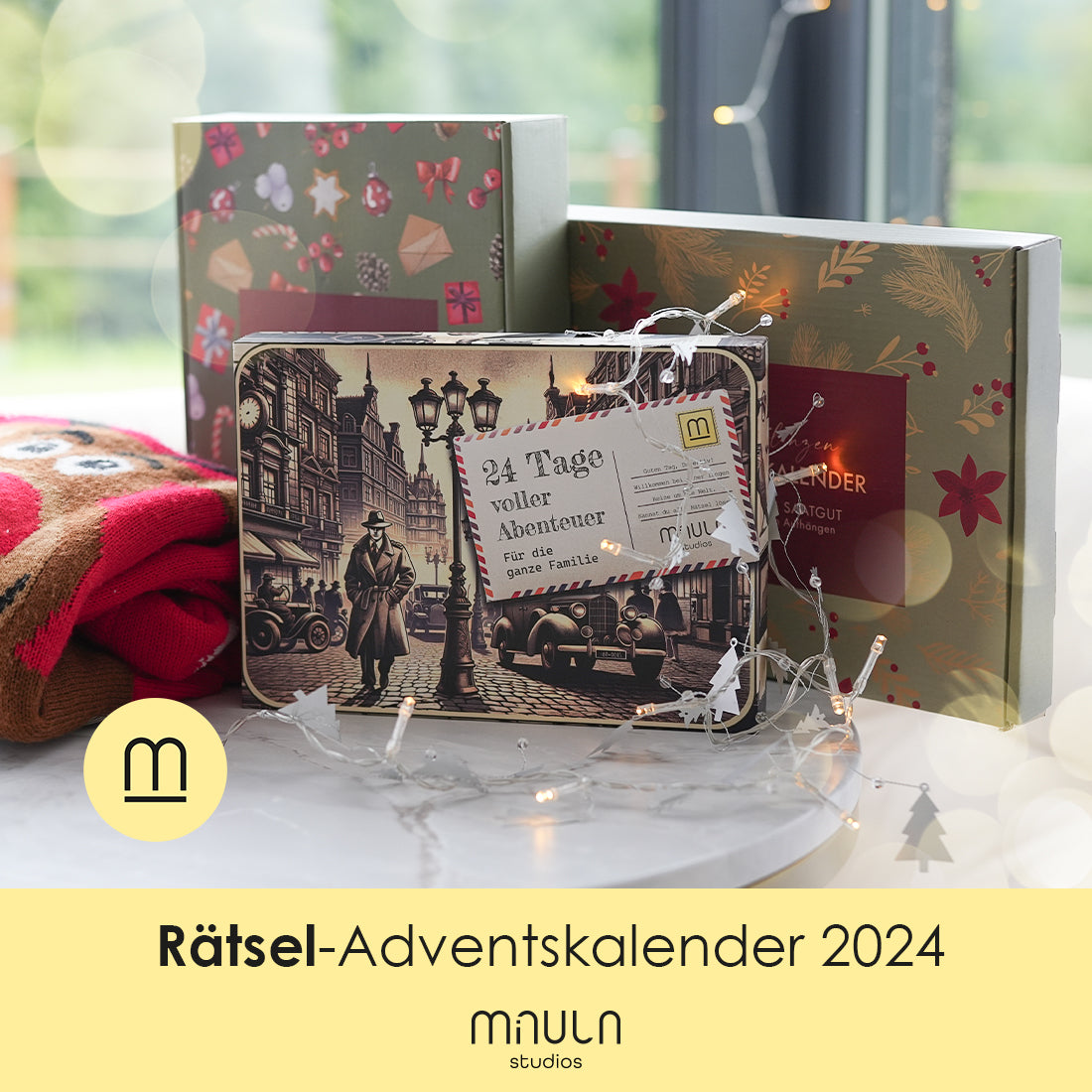 Adventskalender 2024 Escape Room - Detektiv-Abenteuer