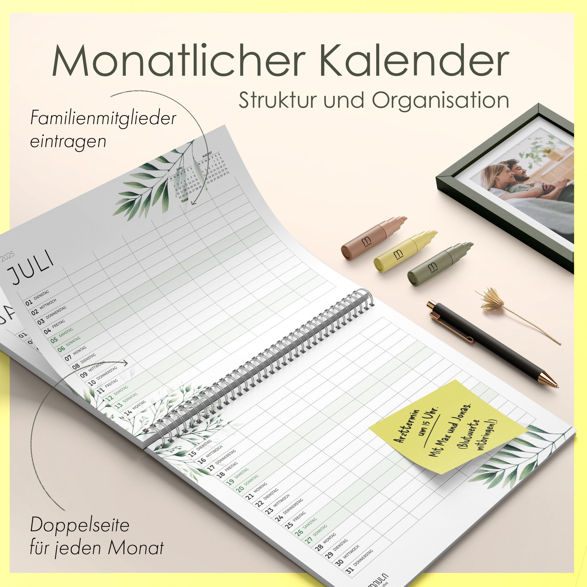 Familienkalender - 2025