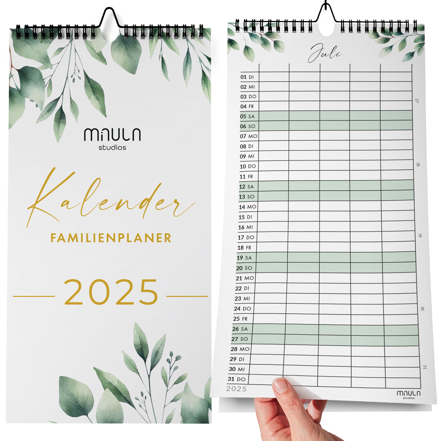 Wandkalender schmal - 2025