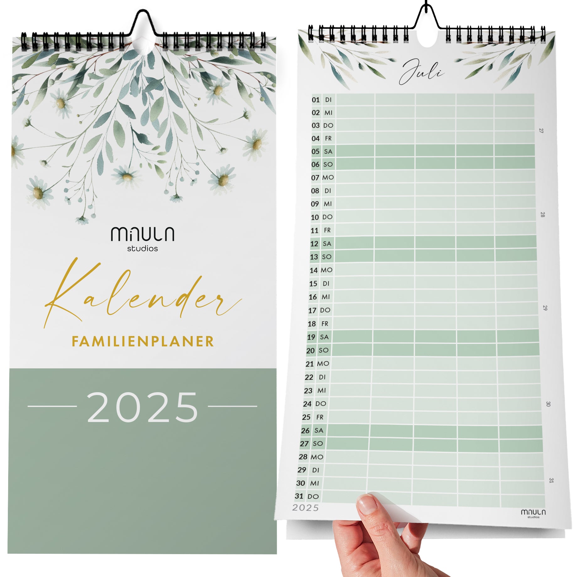 Wandkalender schmal - 2025