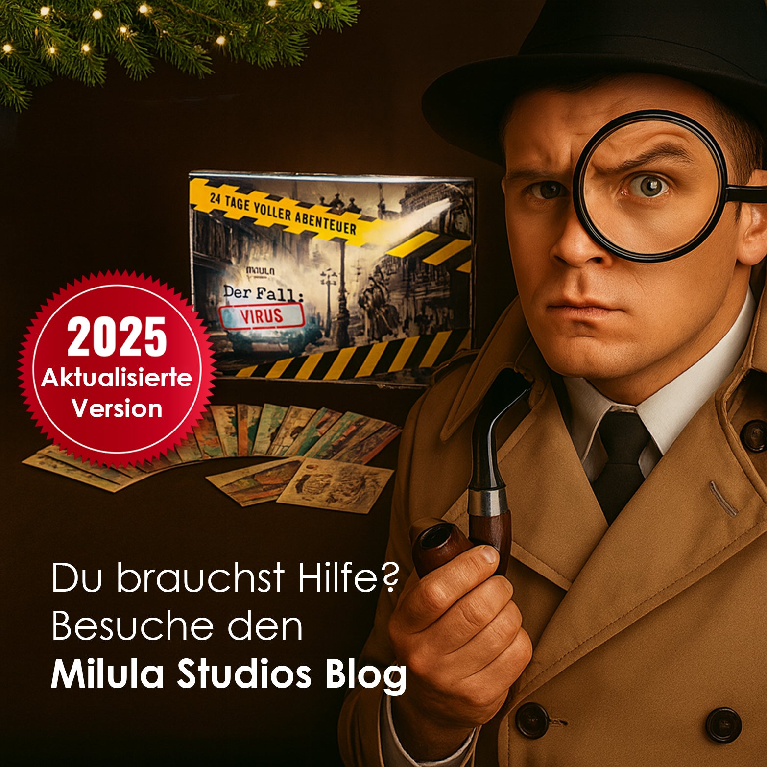 Rätsel Adventskalender 2025, Der Fall: Virus