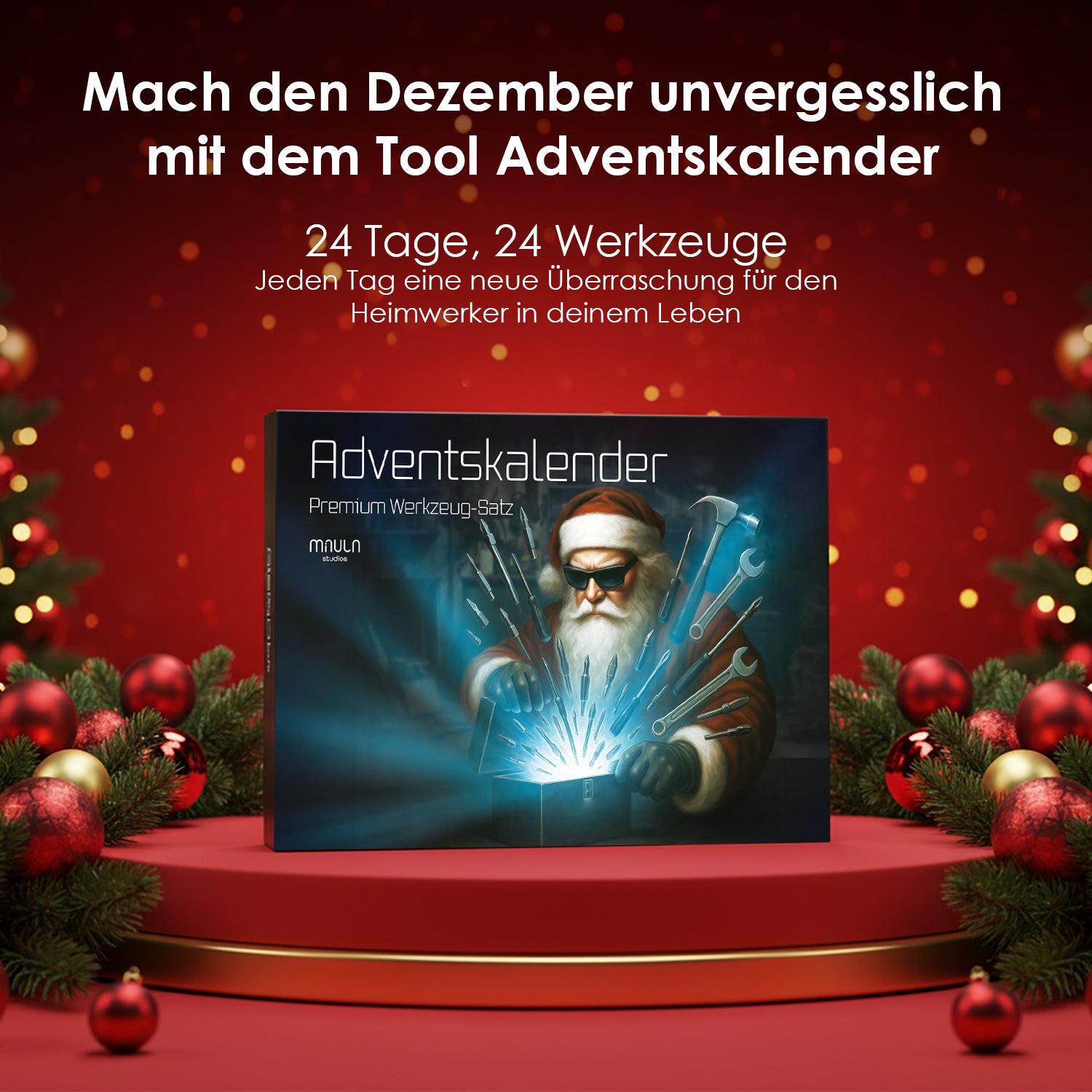 Werkzeug Adventskalender 2025 – 24 Tools für echte Heimwerker