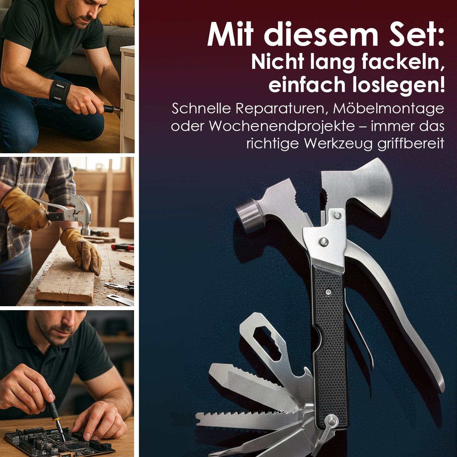 Werkzeug Adventskalender 2025 – 24 Tools für echte Heimwerker