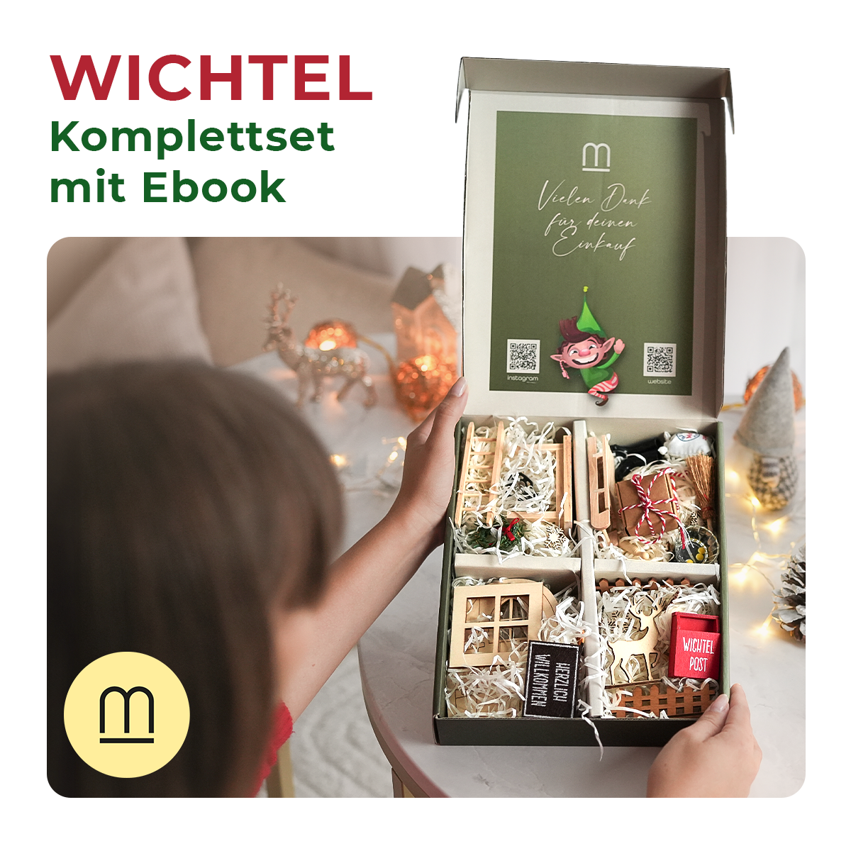 Wichtel Set Komplett mit Ebook