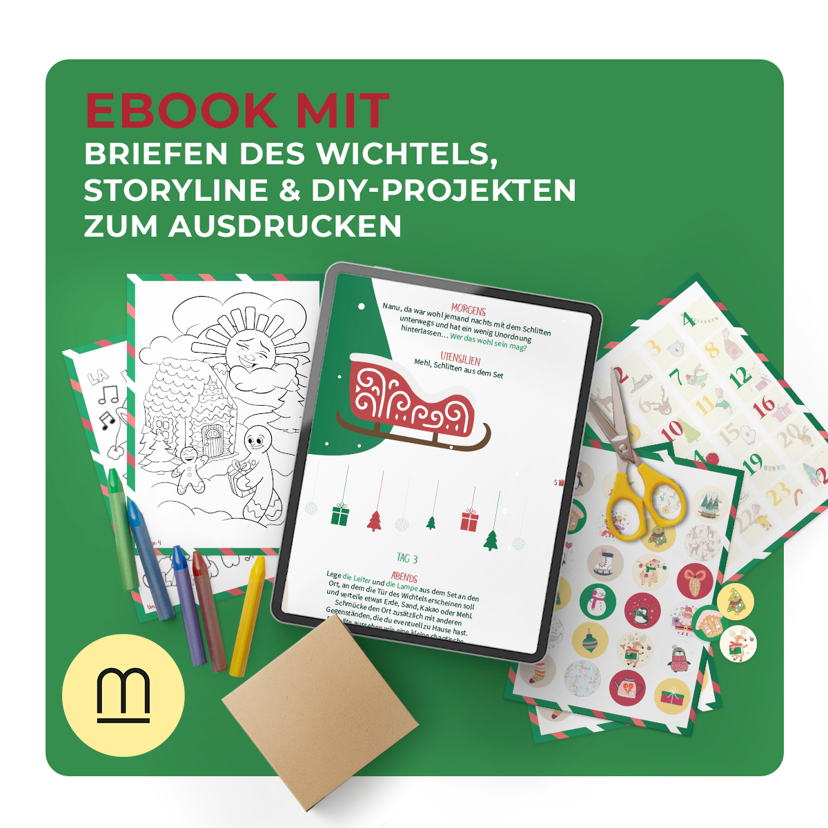 Wichtel Set Komplett mit Ebook