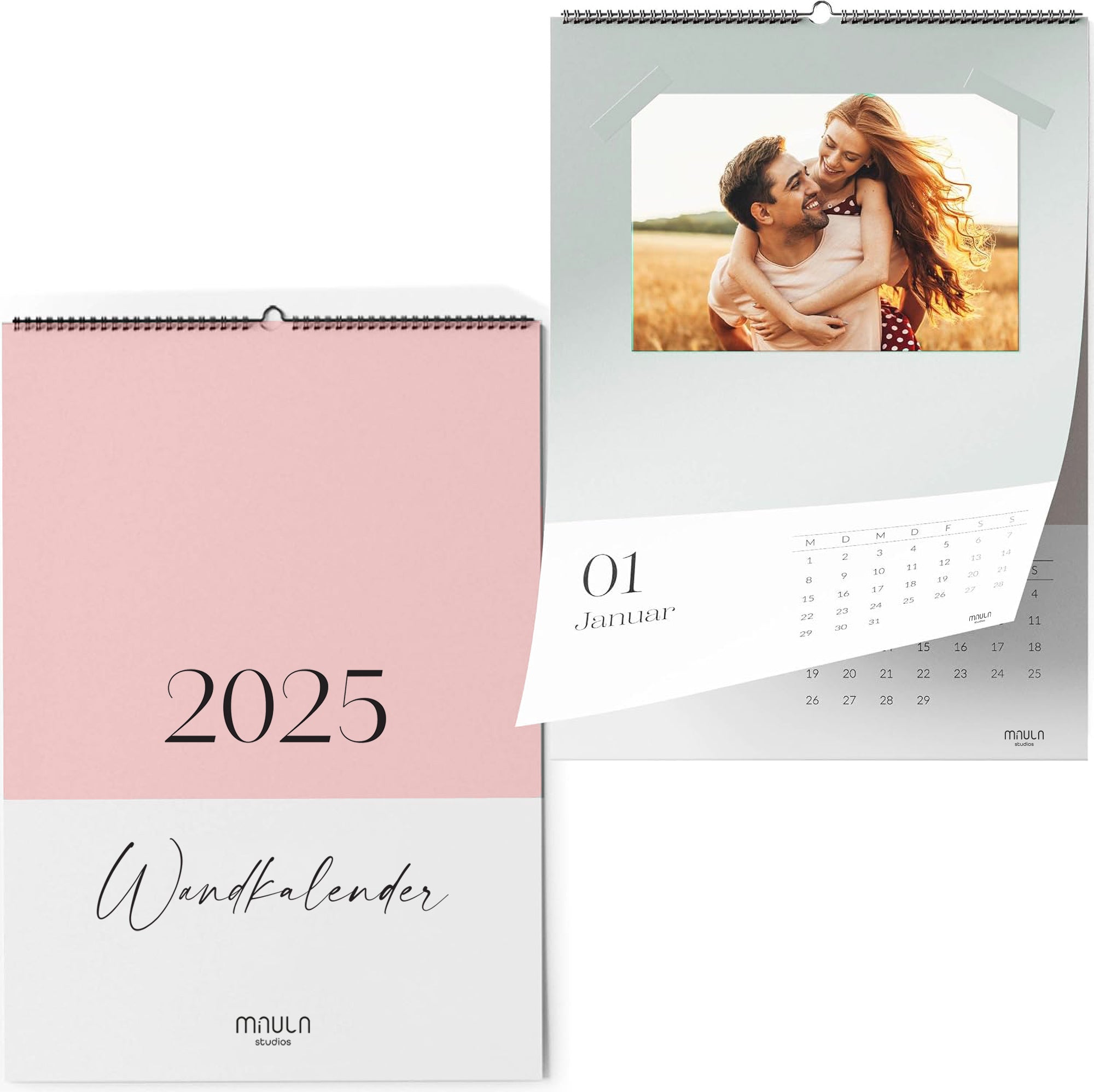 2025 Fotokalender A4 zum Selbstgestalten Bunt