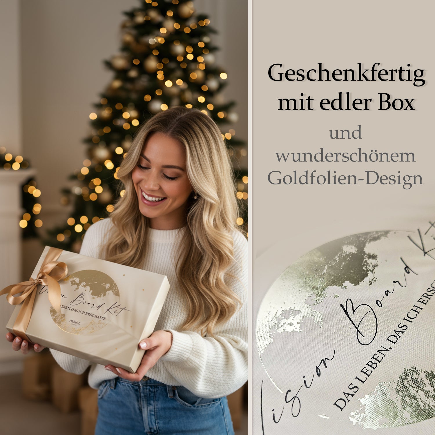 Vision Board Set 2026 - Achtsamkeit & Motivation in 24 Karten