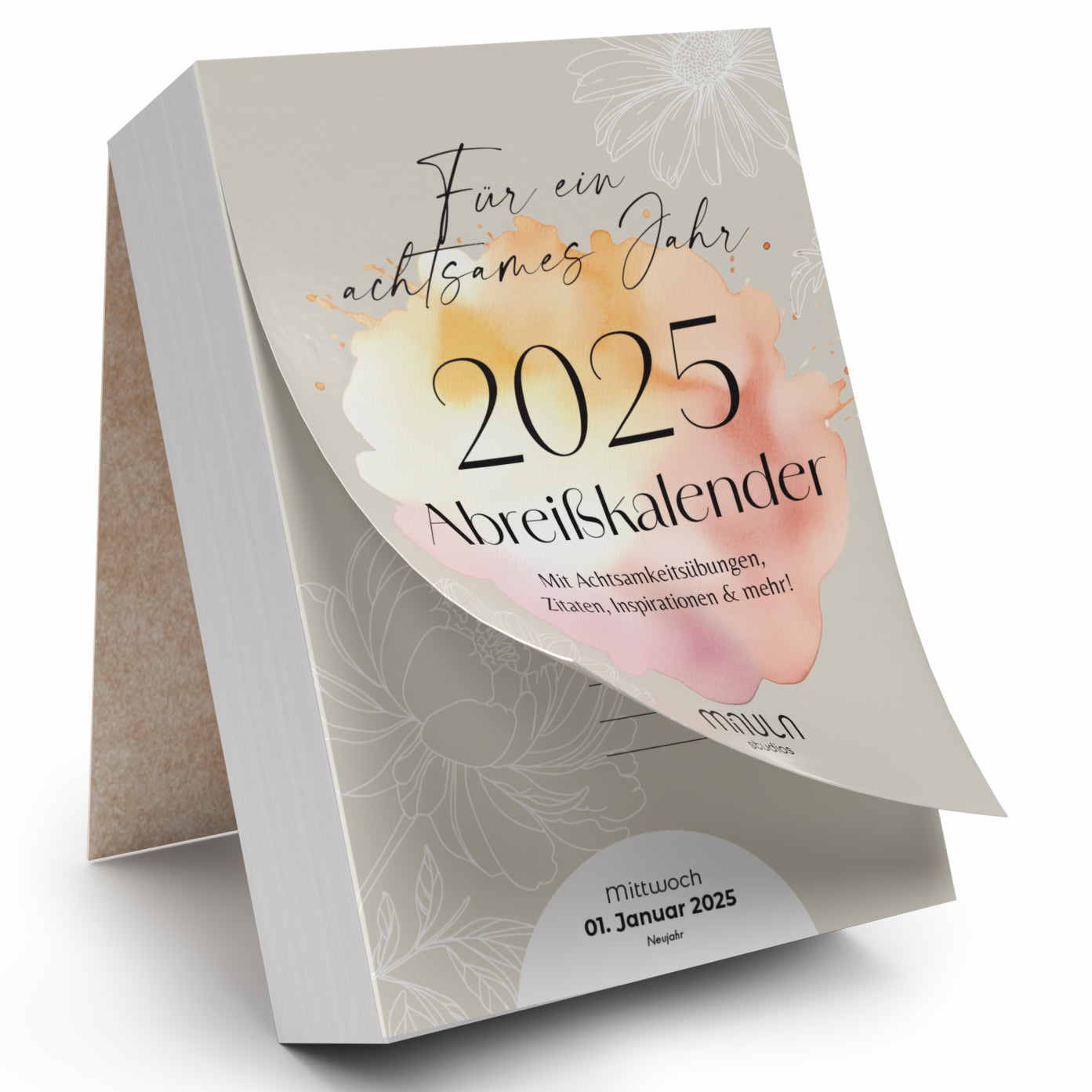 Motivationskalender 2025 zum Abreißen